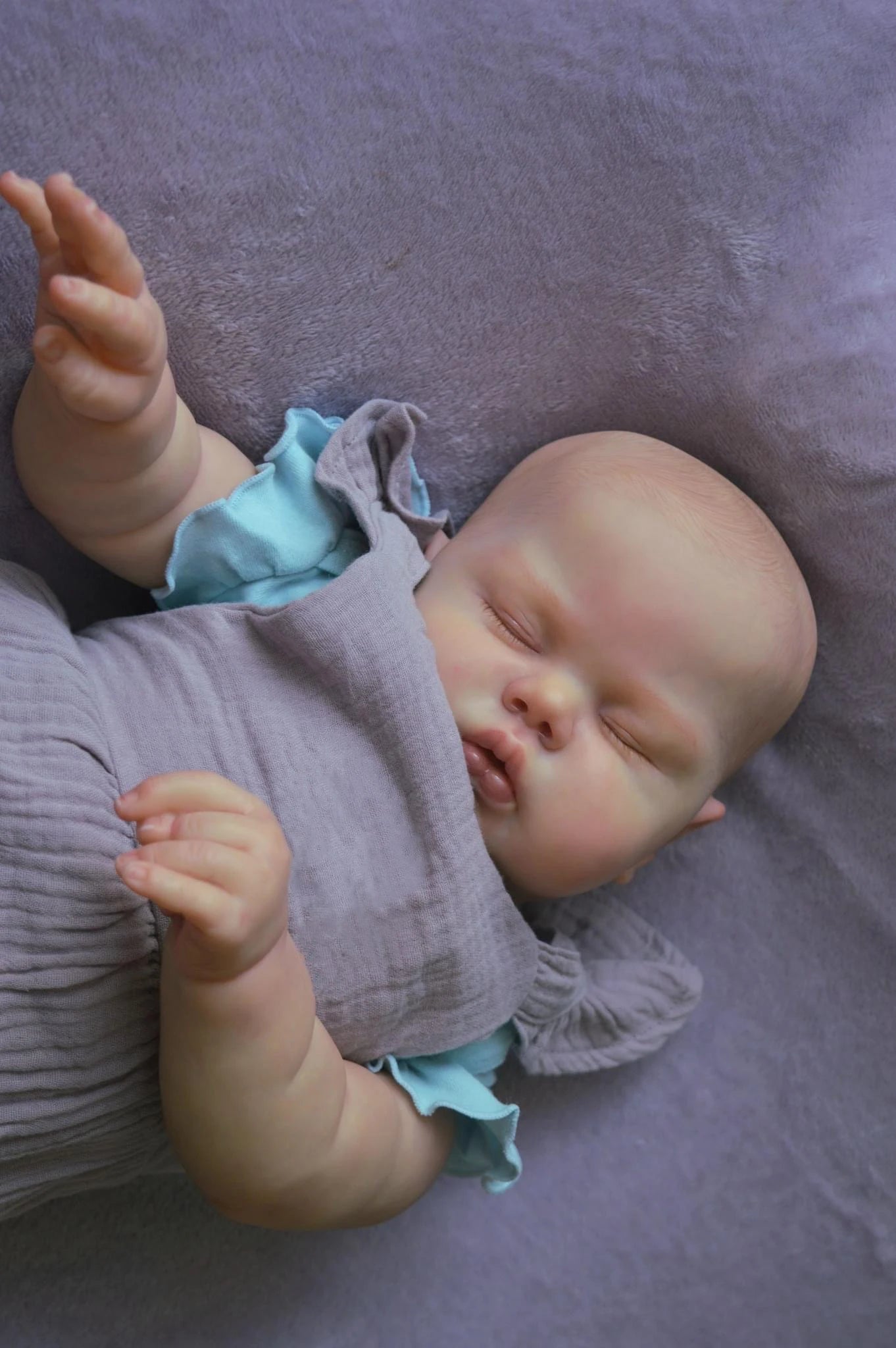 NPK Realistic Sleeping Baby Doll