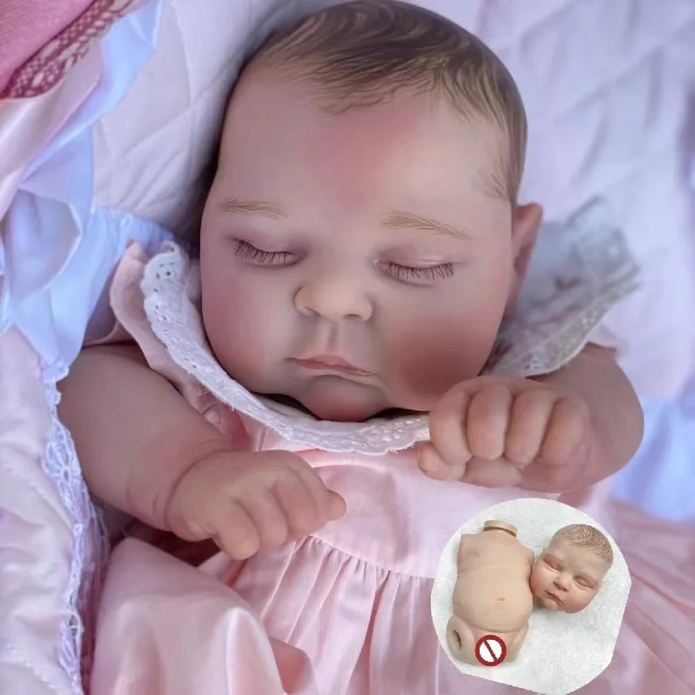 Peaches Silicone Newborn Baby Doll